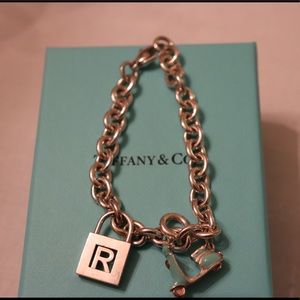 Tiffany and co charm bracelet never worn